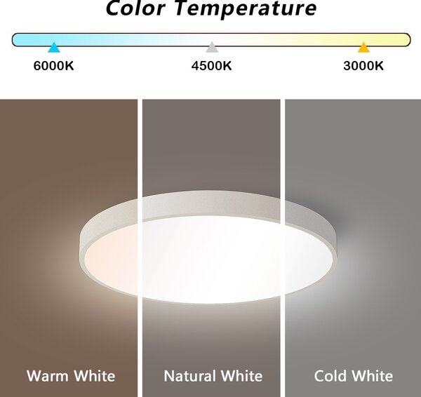 Immax NEO LITE 07251L LED přisazené stropní svítidlo SEMPLICI | 36W integrovaný LED zdroj | 2736lm