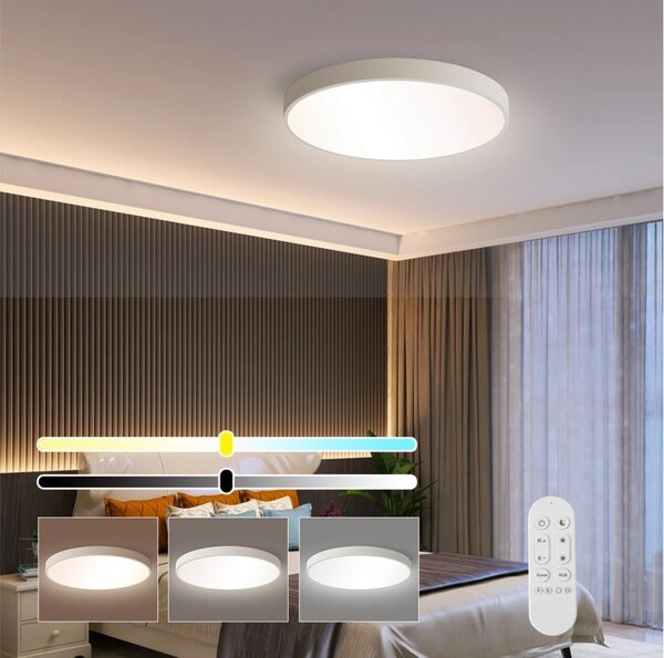 Immax NEO LITE 07251L LED přisazené stropní svítidlo SEMPLICI | 36W integrovaný LED zdroj | 2736lm