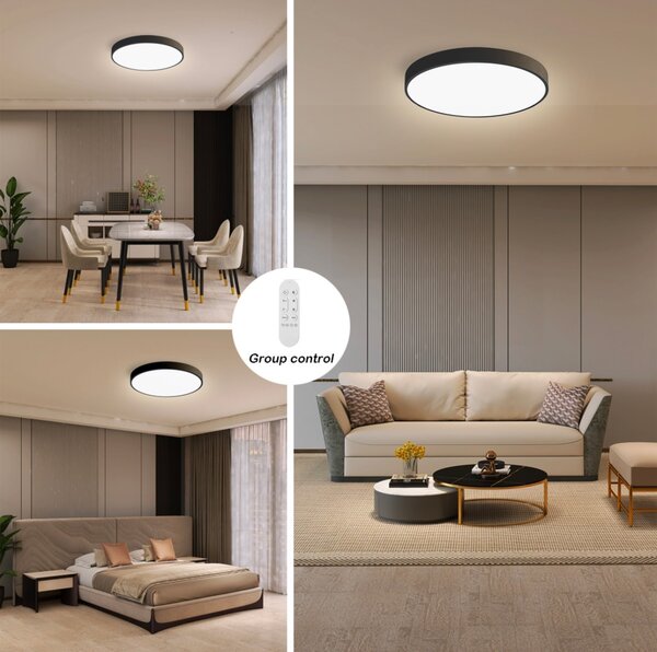 Immax NEO LITE 07248L LED přisazené stropní svítidlo SEMPLICI | 36W integrovaný LED zdroj | 2736lm