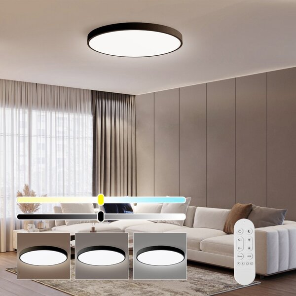 Immax NEO LITE 07250L LED přisazené stropní svítidlo SEMPLICI | 60W integrovaný LED zdroj | 4500lm