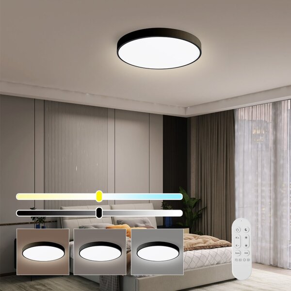 Immax NEO LITE 07248L LED přisazené stropní svítidlo SEMPLICI | 36W integrovaný LED zdroj | 2736lm