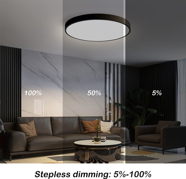 Immax NEO LITE 07249L LED přisazené stropní svítidlo SEMPLICI | 48W integrovaný LED zdroj | 3469lm