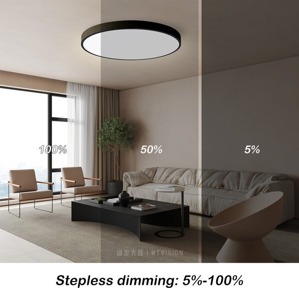 Immax NEO LITE 07250L LED přisazené stropní svítidlo SEMPLICI | 60W integrovaný LED zdroj | 4500lm