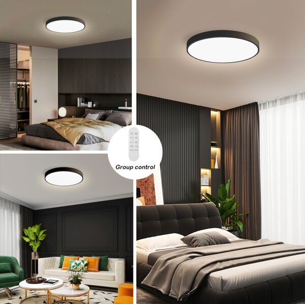 Immax NEO LITE 07249L LED přisazené stropní svítidlo SEMPLICI | 48W integrovaný LED zdroj | 3469lm