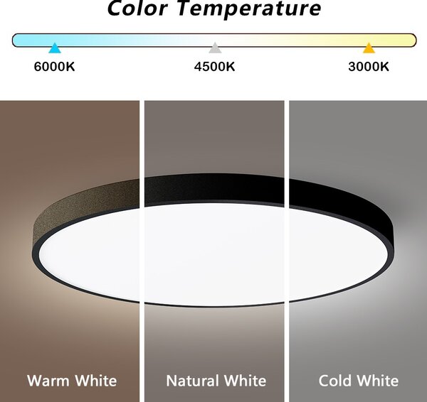 Immax NEO LITE 07250L LED přisazené stropní svítidlo SEMPLICI | 60W integrovaný LED zdroj | 4500lm