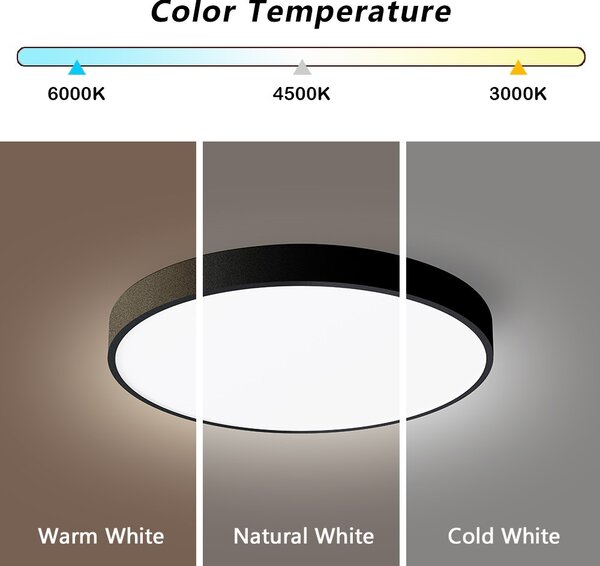 Immax NEO LITE 07248L LED přisazené stropní svítidlo SEMPLICI | 36W integrovaný LED zdroj | 2736lm