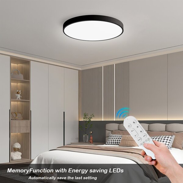 Immax NEO LITE 07249L LED přisazené stropní svítidlo SEMPLICI | 48W integrovaný LED zdroj | 3469lm