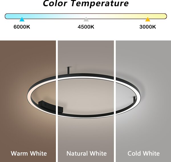 Immax NEO 07246-80 LED přisazený lustr FINO | 55W integrovaný LED zdroj | 4285lm