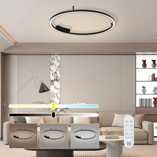 Immax NEO 07246-80 LED přisazený lustr FINO | 55W integrovaný LED zdroj | 4285lm