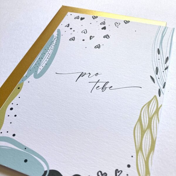 Spring Studio Blahopřání Z lásky Text_pro tebe: Pro tebe
