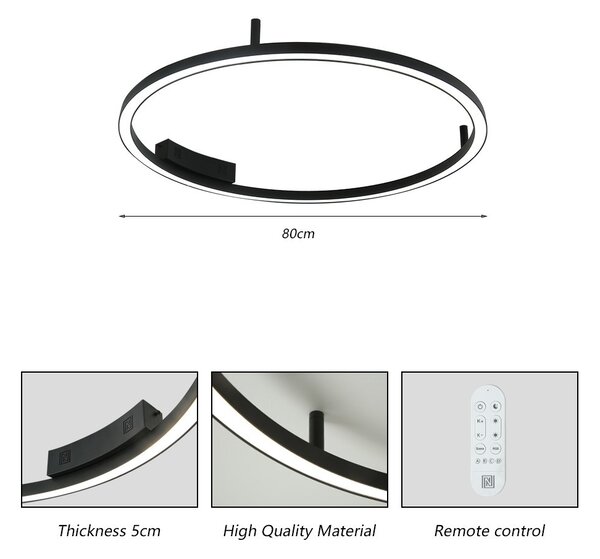 Immax NEO 07246-80 LED přisazený lustr FINO | 55W integrovaný LED zdroj | 4285lm