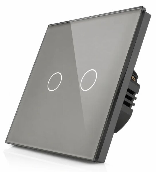Skleněný dotykový stmívač R-T602DR-GR