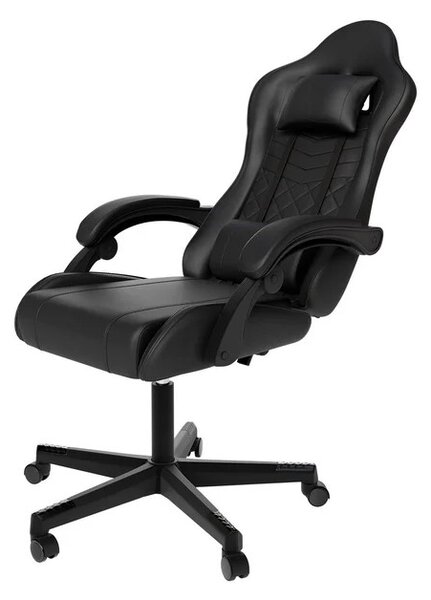 Juskys Kancelářská židle HyperSeat - černá