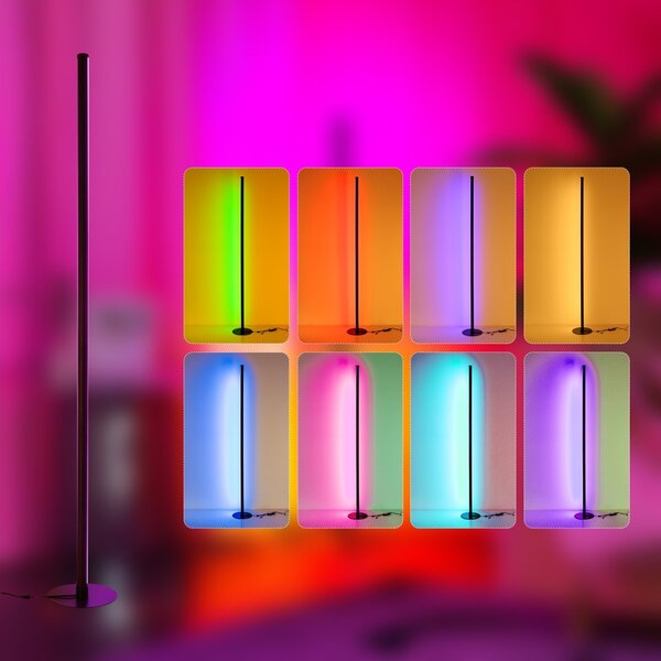 Immax 07776L LED stojací lampa Ambiente | 12W integrovaný LED zdroj