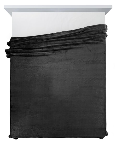 DEKA Z MIKROFLANELU CINDY5 150X200 CM ČERNÁ