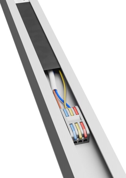 LED Stropní svítidlo ALLDAY BASIC LED/20/30/40W/230V 2700/4000/6000K 120 cm bílá