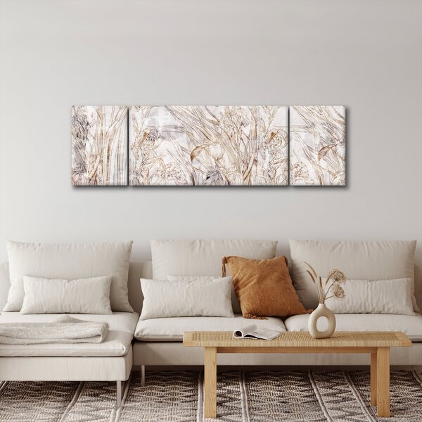 Obraz - Kosatce (170x50 cm)