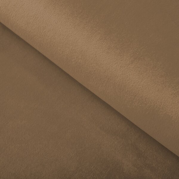 Biante Sametový přehoz na postel Velvet Premium SVP-055 Hnědý 140x200 cm
