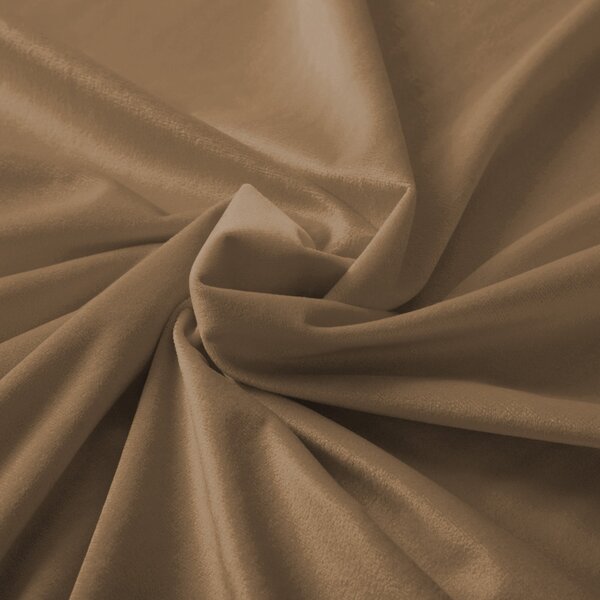 Biante Sametový přehoz na postel Velvet Premium SVP-055 Hnědý 140x200 cm