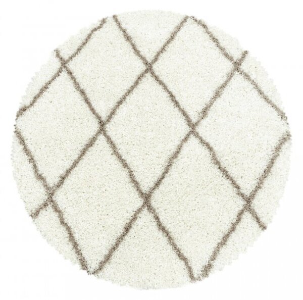 Kusový koberec Alvor shaggy 3401 cream 60 x 110 cm 60 x 110 cm