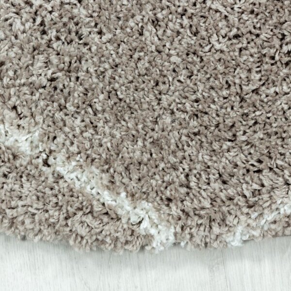 Kusový koberec Alvor shaggy 3401 beige 60 x 110 cm 60 x 110 cm