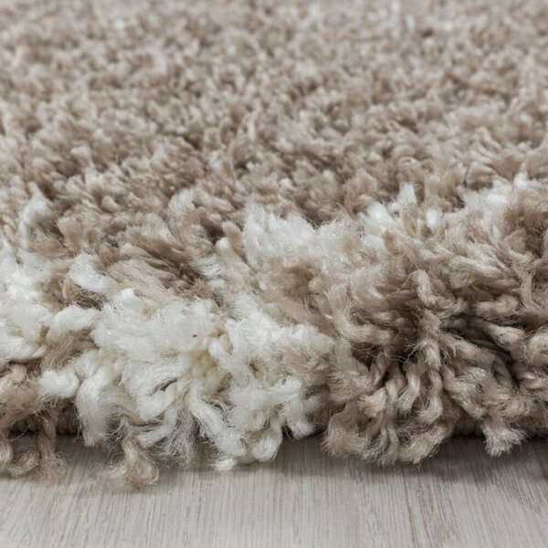 Kusový koberec Alvor shaggy 3401 beige 60 x 110 cm 60 x 110 cm