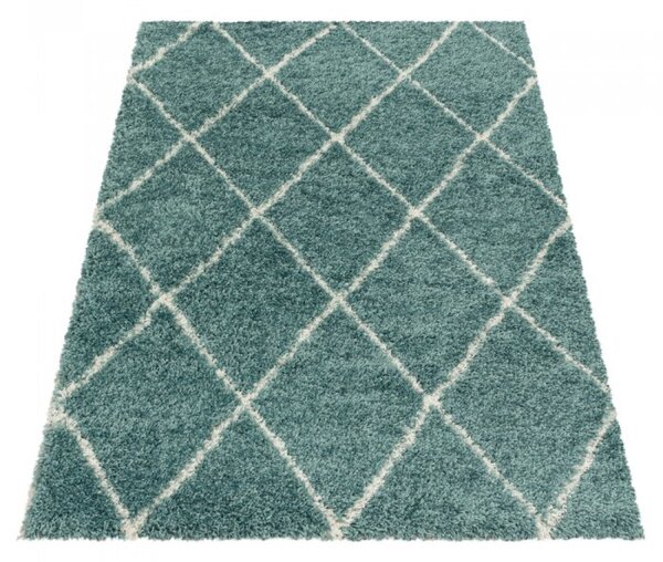 Kusový koberec Alvor shaggy 3401 blue 60 x 110 cm 60 x 110 cm