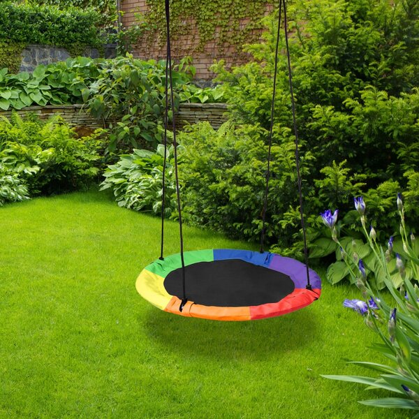 TZB Zahradní houpačka Rainbow barevná 60 cm
