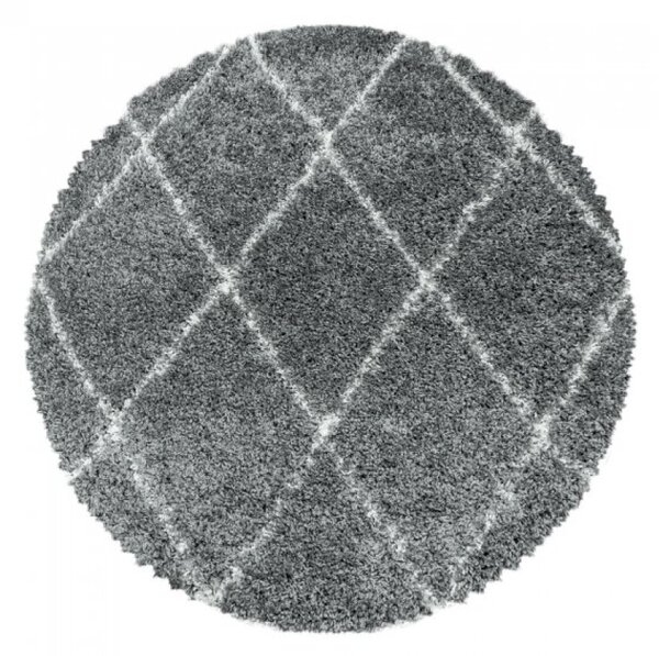 Kusový koberec Alvor shaggy 3401 grey 60 x 110 cm 60 x 110 cm