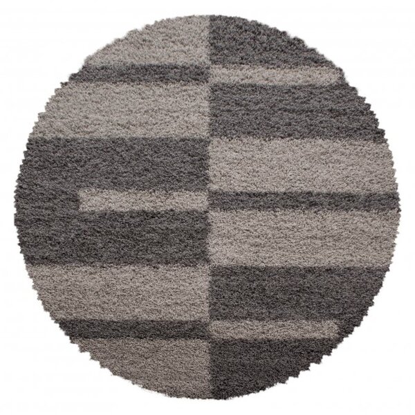 Ayyildiz Kusový koberec GALA 2505, Taupe Rozměr koberce: 80 cm KRUH