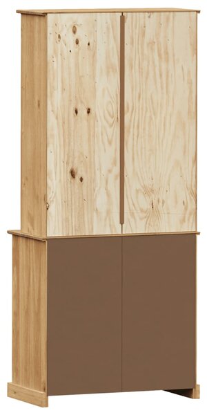 Příborník VIGO 78 x 40 x 175 cm masivní borové dřevo 3188304