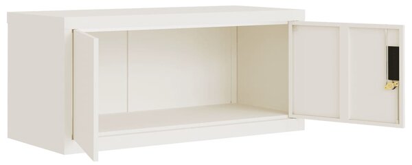 Kartotéka bílá 90 x 40 x 110 cm ocel 3188310