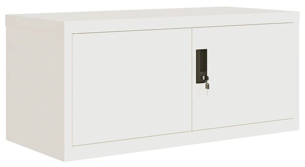 Kartotéka bílá 90 x 40 x 240 cm ocel 3188315