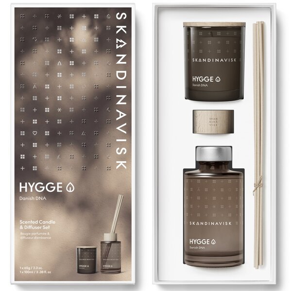 Skandinavisk Dárková sada HYGGE svíčka & difuzér - 2 ks SDK188