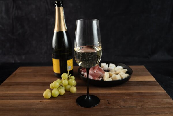 Sada 2 sklenic na víno Trento + 2 stopky, Trebonn SplitGlass Origini