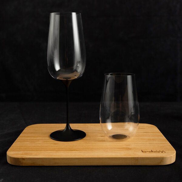 Sada 2 sklenic na víno Trento + 2 stopky, Trebonn SplitGlass Origini