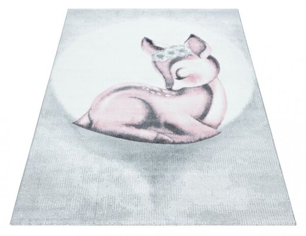 Dětský koberec Bambi 850 pink 80 x 150 cm 80 x 150 cm