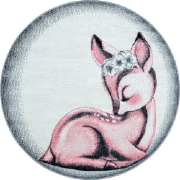 Dětský koberec Bambi 850 pink 80 x 150 cm 80 x 150 cm