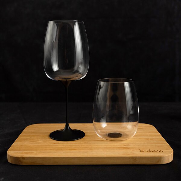 Sada 2 sklenic na víno Bolgheri + 2 stopky, Trebonn SplitGlass Origini