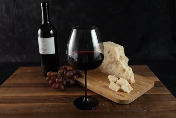 Sada 2 sklenic na víno Langhe + 2 stopky, Trebonn SplitGlass Origini