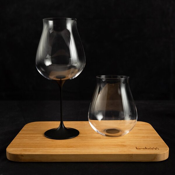 Sada 2 sklenic na víno Dolomiti + 2 stopky, Trebonn SplitGlass Origini