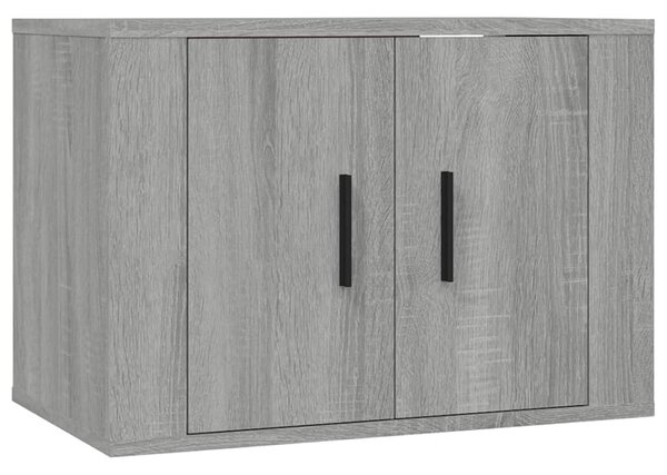 Nástěnné TV skříňky 2 ks šedé sonoma 57 x 34,5 x 40 cm 3188340