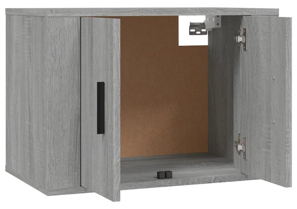 Nástěnné TV skříňky 3 ks šedé sonoma 57 x 34,5 x 40 cm 3188348