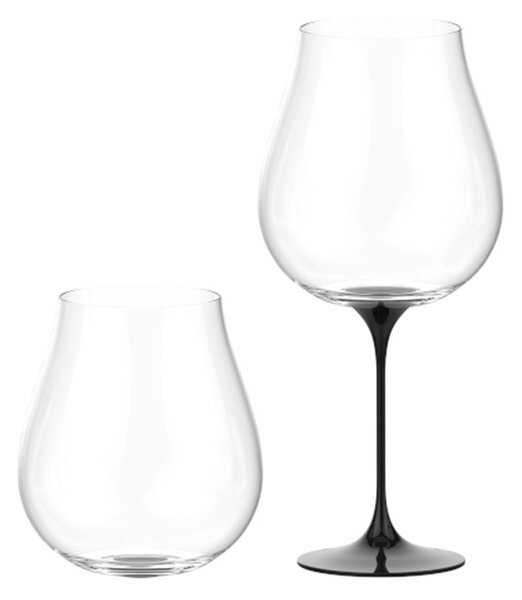 Sada 2 sklenic na víno Dolomiti + 2 stopky, Trebonn SplitGlass Origini