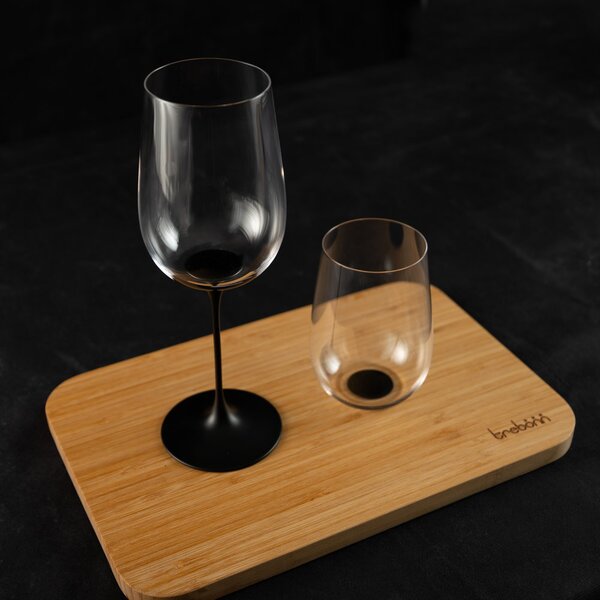 Sada 2 sklenic na víno CinqueTerre + 2 stopky, Trebonn SplitGlass Origini
