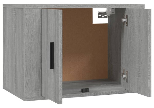 Nástěnné TV skříňky 2 ks šedé sonoma 57 x 34,5 x 40 cm 3188340