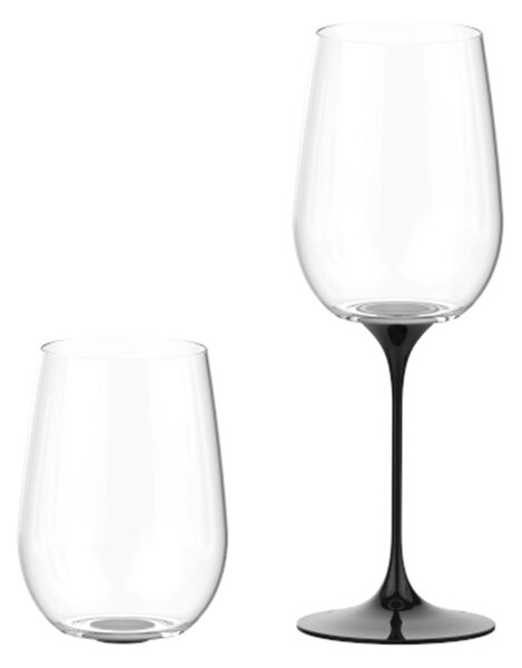 Sada 2 sklenic na víno CinqueTerre + 2 stopky, Trebonn SplitGlass Origini
