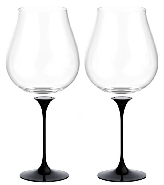 Sada 2 sklenic na víno Dolomiti + 2 stopky, Trebonn SplitGlass Origini
