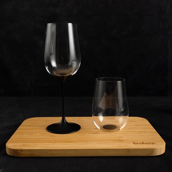 Sada 2 sklenic na víno CinqueTerre + 2 stopky, Trebonn SplitGlass Origini