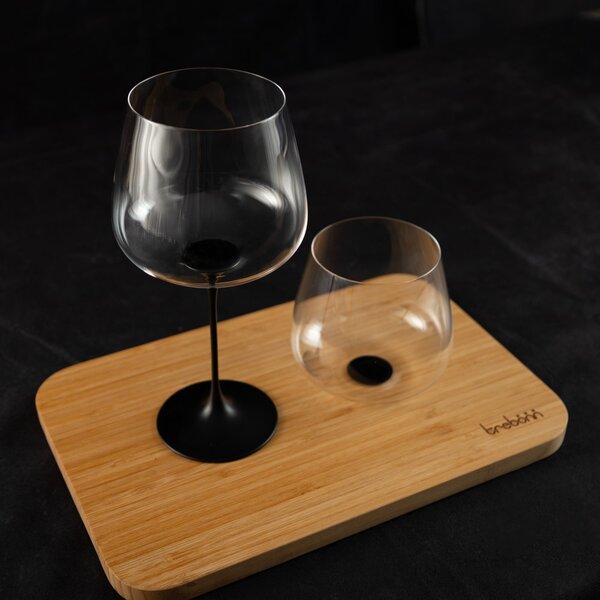 Sada 2 sklenic na víno Collio + 2 stopky, Trebonn SplitGlass Origini